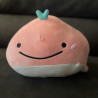 Baleine Rose en Peluche fluffy