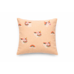 Mini coussin à l’herbe à chat – motif licorne