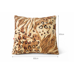 Coussin décoratif léopard