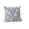 Coussin décoratif ours polaire